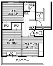 5階 / 2DK / 38.46㎡