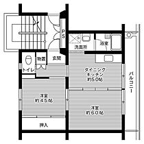 4階 / 2DK / 39.83㎡