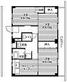 ビレッジハウス水橋14階4.6万円