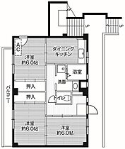 1階 / 3DK / 57.96㎡