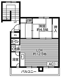 🉐敷金礼金0円！🉐ビレッジハウス栗山2号棟