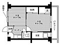 ビレッジハウス安積1棟1階3.4万円