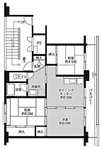 4階 / 3DK / 53.08㎡