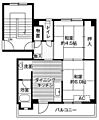 ビレッジハウス長内14階3.4万円