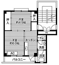 5階 / 2K / 33.61㎡
