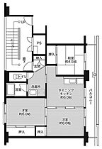 ビレッジハウスひといち1号棟 0505 ｜ 青森県八戸市大字櫛引字前田29-6（賃貸マンション3DK・5階・53.08㎡） その2