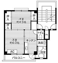 5階 / 2K / 33.09㎡