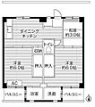 ビレッジハウス亀田13階4.5万円