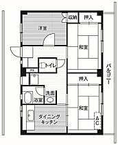 2階 / 3DK / 57.96㎡