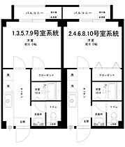 ビレッジハウス高花平4号棟 0405 ｜ 三重県四日市市高花平１丁目1番地6（賃貸マンション1K・4階・22.68㎡） その2