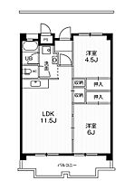 ビレッジハウス一宮タワー2号棟 0402 ｜ 愛知県一宮市起字与三ケ巻55（賃貸マンション2LDK・4階・54.40㎡） その2