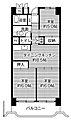 ビレッジハウス岐阜タワー10階4.5万円
