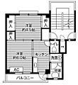 ビレッジハウス拾石1号棟5階3.3万円