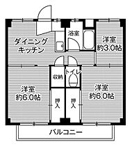 2階 / 2LDK / 45.36㎡