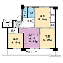 3階 / 3DK / 53.08㎡