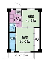1階 / 2K / 28.98㎡