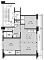 ビレッジハウスつるみ1号棟3階4.4万円