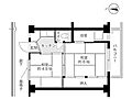 ビレッジハウス法善寺3号棟4階3.4万円