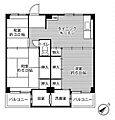 ビレッジハウス見瀬2号棟2階4.3万円
