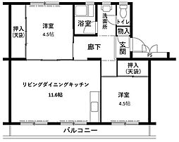 ビレッジハウス志染9号棟 5階