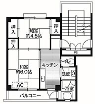 1階 / 2K / 33.51㎡