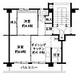 ビレッジハウス鳴滝2号棟2階2.6万円