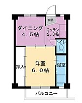 1階 / 1DK / 28.98㎡