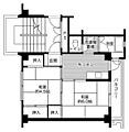 ビレッジハウス行松2号棟1階4.0万円