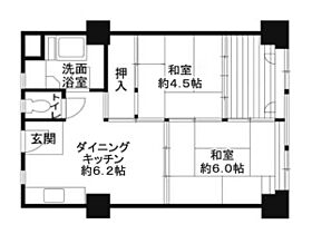 7階 / 2DK / 44.49㎡