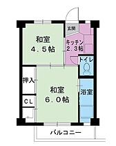 2階 / 2K / 28.98㎡