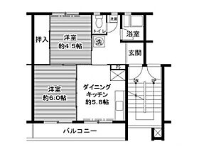 3階 / 2DK / 39.99㎡