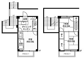 1階 / 3DK / 45.36㎡
