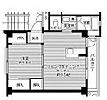 ビレッジハウス北条第三3号棟4階3.8万円