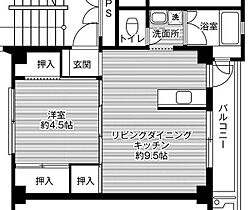 4階 / 1LDK / 33.54㎡