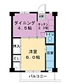 ビレッジハウス上乃木1号棟3階3.8万円
