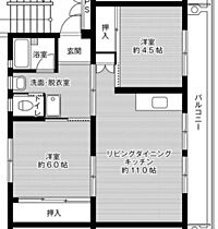 3階 / 2LDK / 53.96㎡