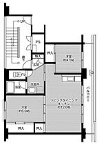 ビレッジハウス青山II1号棟 0506 ｜ 島根県江津市二宮町神主497-3（賃貸マンション2LDK・5階・53.08㎡） その2