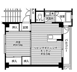 🉐敷金礼金0円！🉐ビレッジハウス今保1号棟