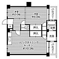 ビレッジハウス古賀5号棟4階4.5万円