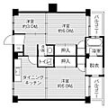ビレッジハウス古賀4号棟3階4.6万円