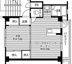 4階 / 1LDK / 33.07㎡
