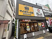 マイカリー食堂新大阪東口店（松のや併設） 徒歩10分。 800m
