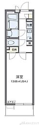 クレイノTAISEI 1Kの間取図画像