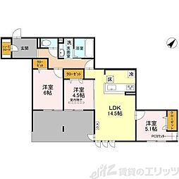 La Grand Suito 3LDKの間取図画像