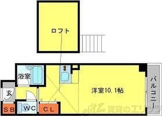 グリーンハイツ豊川I 303｜大阪府茨木市豊川５丁目(賃貸マンション1K・3階・25.00㎡)の写真 その2