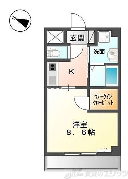 ジュール　スラン 101｜大阪府吹田市山手町３丁目(賃貸マンション1K・1階・30.03㎡)の写真 その2