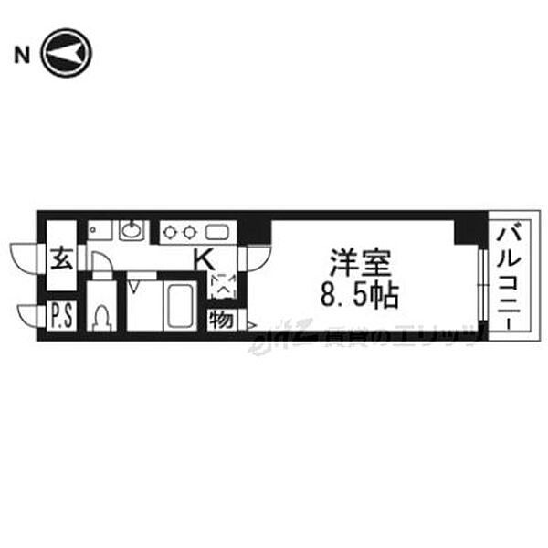 ソレイユ・リアン 202｜大阪府高槻市富田町１丁目(賃貸マンション1K・2階・27.71㎡)の写真 その2