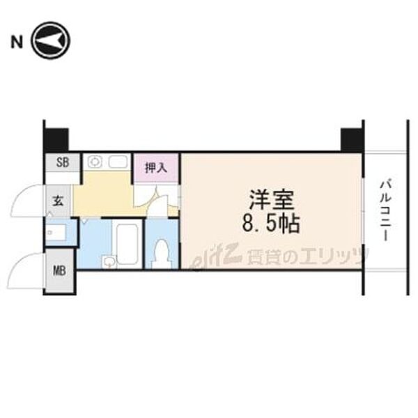 アルファ千里丘 310｜大阪府摂津市千里丘東３丁目(賃貸マンション1K・3階・24.00㎡)の写真 その2