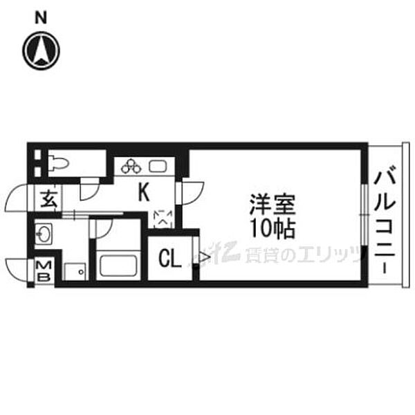 ミリアディたかつき 403｜大阪府高槻市芥川町３丁目(賃貸マンション1K・4階・30.22㎡)の写真 その1