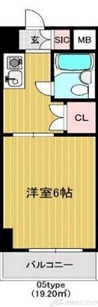 リアライズ緑地公園 503｜大阪府吹田市江坂町５丁目(賃貸マンション1K・5階・19.20㎡)の写真 その2